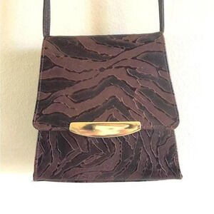 Vintage Atalla genuine‎ leather crossbody purse-made in USA